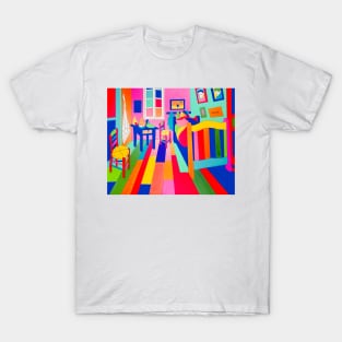 Van Gogh's Bedroom at Arles Pop Art T-Shirt